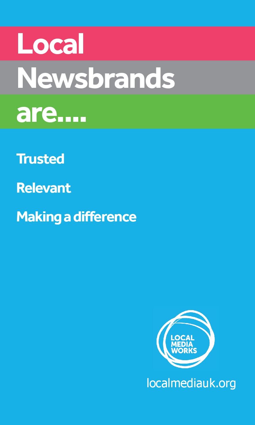 Local Media Works Filler Ad Highlights Trust in Local Papers