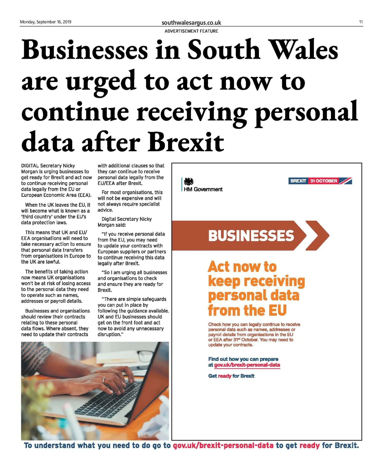 Government Uses Featurelink For Brexit Campaign